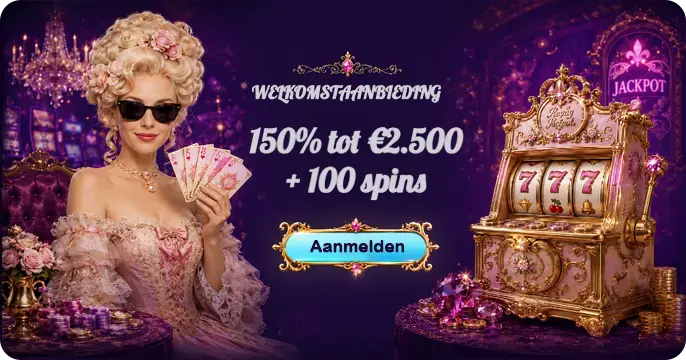 Gamblerina Welkomstaanbieding 150% tot €2.500 + 100 spins
